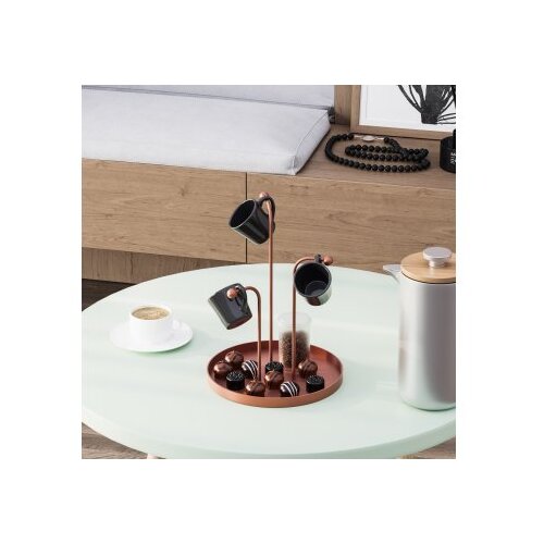 Wallxpert stalak za nakit 20,5 cm, bronzana boja Slike