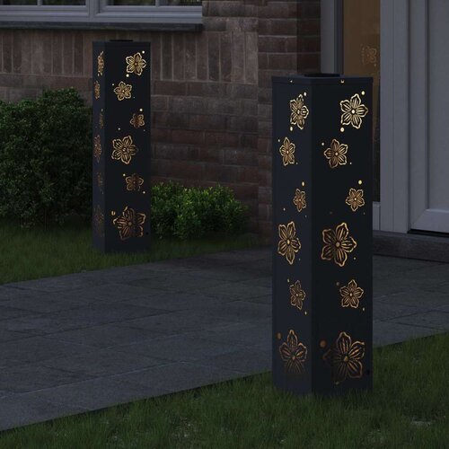  Solarna LED svjetlost za stazu 2 pcs Antracit Slike