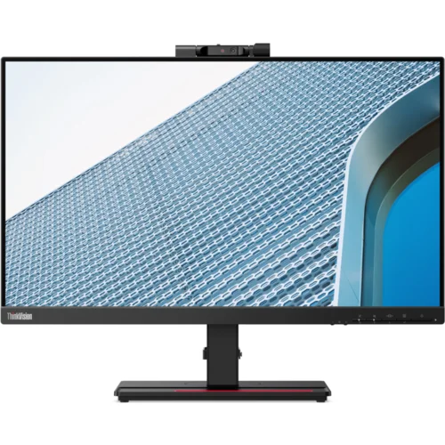 Lenovo VoIP Monitor ThinkVision T24v-20 IPS, 1000:1, Built-in Camera, Integrated Speaker, 250cd, VGA, HDMI, DP, 2xUSB 3.2, 1xAudio, Tilt, HAS, Swivel, Pivot, 3y