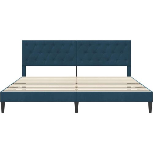  Okvir za krevet s uzglavljem Plava 200 x 200 cm Bar&amp;scaron;un - Plava 200 x 200 cm Slike