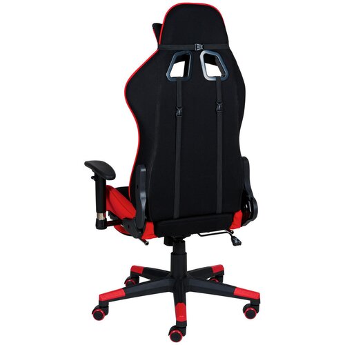 XORA GAMING STOL kovina, umetna masa, tekstil rdeča, črna Slike
