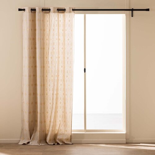 Douceur d int&amp;eacute;rieur Bež zavjesa 140x280 cm Ondine &amp;ndash; Slike