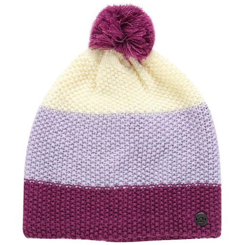 Alpine pro Winter hat with pompom DELORE pastel lilac