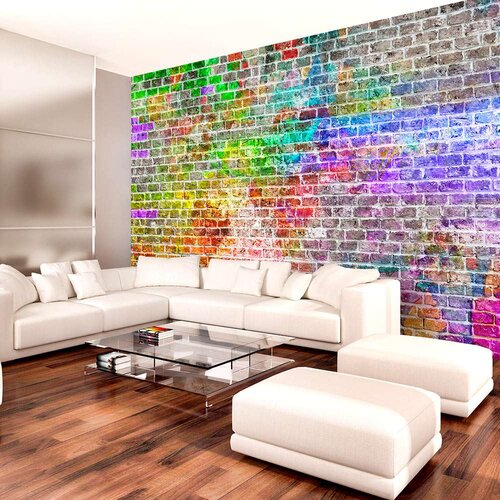  Tapeta - Rainbow Wall 350x245 Slike