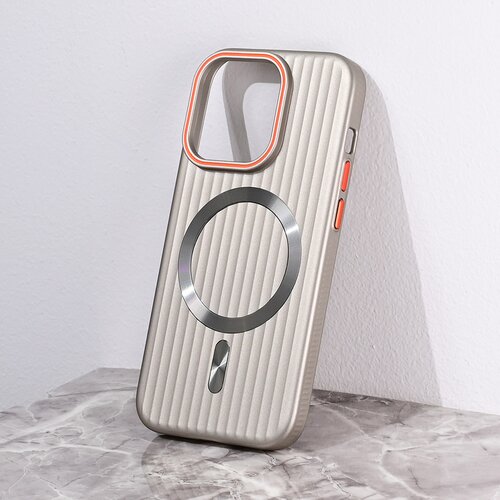 Torbica Magsafe Stripe za iPhone 14 Pro 6.1 siva Slike