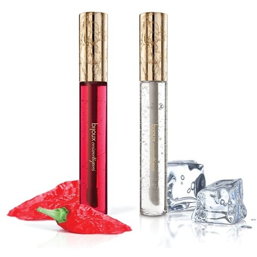 Bijoux Indiscrets Cooling &amp;amp; Warming Nip Gloss 2x13ml Slike