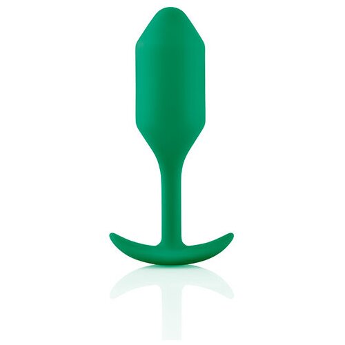 b-Vibe Analni čep - Snug Plug 2, zelen Cene