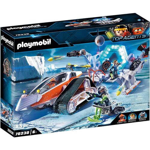 Playmobil 85-delno poveljni&scaron;ko vozilo Top Agents Spy Team, Ve?barvno, (21552393) Cene