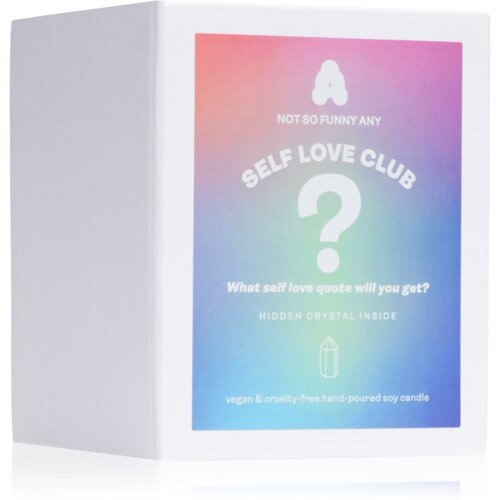 Not So Funny Any Crystal Candle Self Love Club sveča s kristali 220 g Cene
