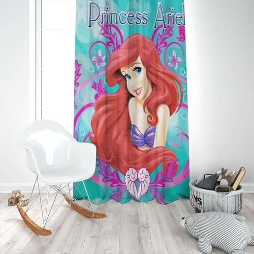  Dečiji draper princeza ariel (jedno krilo) - 140x250cm, D-023 Cene