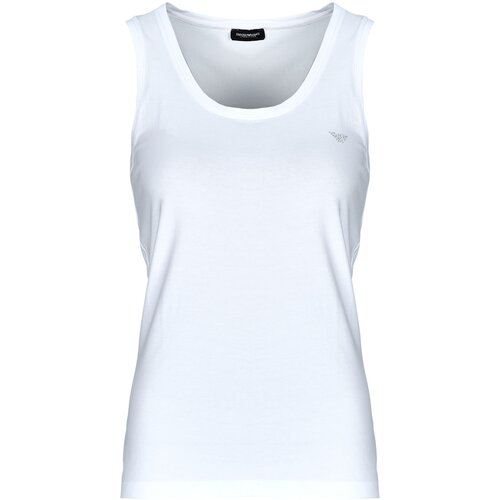 Emporio Armani Majice brez rokavov TANK Bela Slike