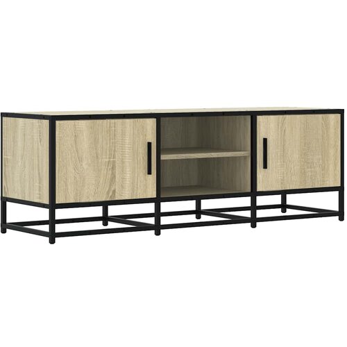 Maison Chic TV omarica - TV stojalo - Televizijska omarica sonoma hrast 120x35x41 cm inženirski les in kovina, (21701135) Cene
