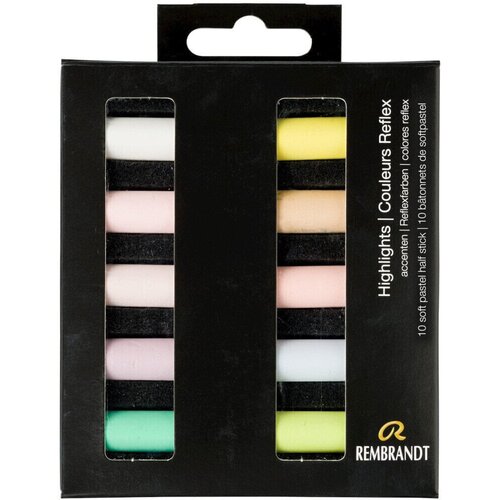 Rembrandt Soft Pastels Set suhih pastela Highlights Set 10 kom Slike