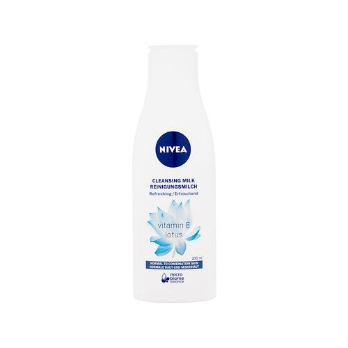 Nivea refreshing čistilno mleko za normalno in me&amp;scaron;ano kožo 200 ml za ženske Slike