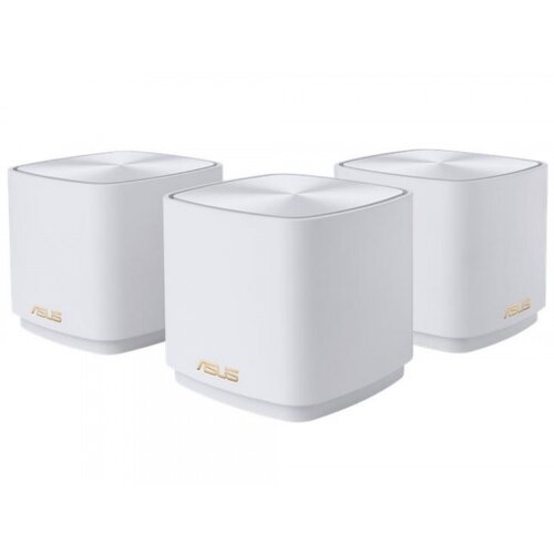 Asus mrežni mesh sistem XD4 (W-2-PK) WiFi/AX1800/1201 Mbps/574 mbps/mesh/set 2 uređaja/bela Slike