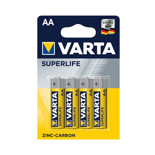 Varta BATERIJA NEPUNJIVA AA LR6 SUPERLIFE Slike