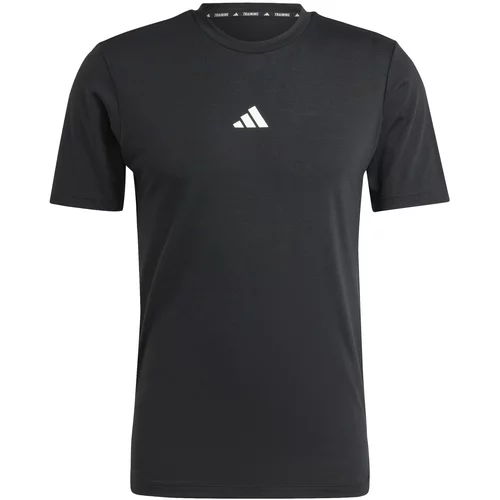 Adidas WORK OUT LOGO TEE Muška majica za treniranje, crna, veličina