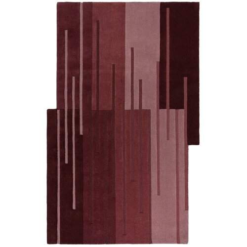 Flair Rugs Bordo rdeča ročno tkana volnena preproga 120x180 cm Split Ombre Shaped &amp;ndash; Slike