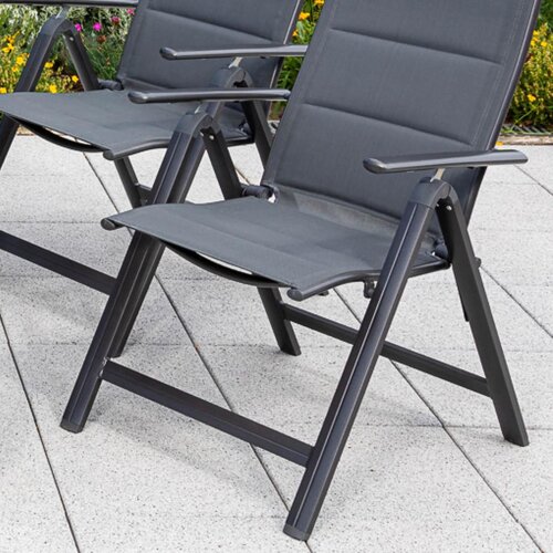 Gardenson vrtna garnitura taviano, 5-Delno, aluminij, steklo Slike
