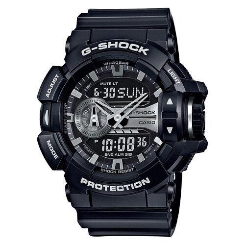 Casio Mu&amp;scaron;ki sat G-Shock GA-400GB-1A, Crni Slike