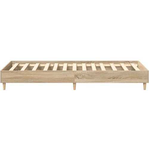 VidaXL Okvir kreveta bez madraca sonoma hrast 90x190 cm Slike
