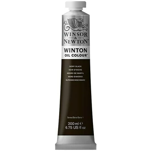 WINSOR & NEWTON Winton Uljana boja (Bjelokosno crno, 200 ml, Tuba)