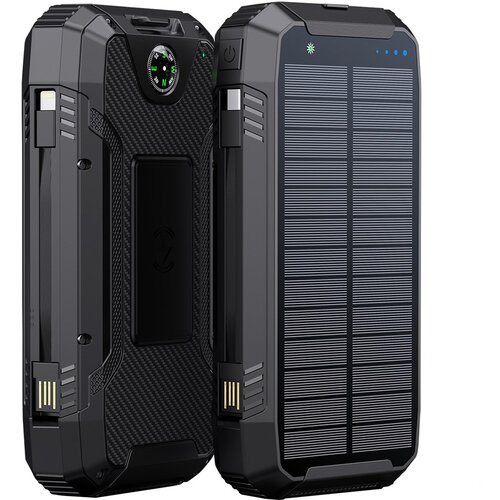 POWERNEED S20000Q mobile device charger Universal Black Lightning, Solar, USB Wireless charging Fast charging Outdoor Slike