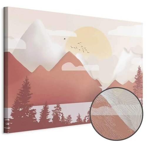  Slika - Landscape at Sunset (1 Part) Wide 90x60 Premium Print Cijene
