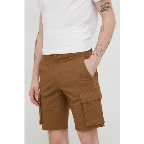 Only & Sons Kratke hlače za muškarce, boja: smeđa