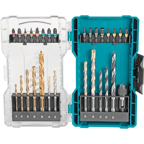 Makita E-07054 29 delni set bitova u providnom pakovanju Slike
