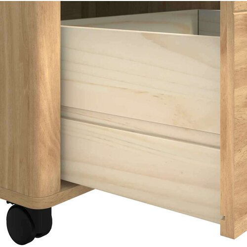  Kuhinjski kolica FLORO Vosak smeđa 72 5 x 45 x 80 cm Slike
