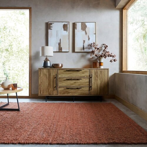 Flair Rugs Ručno rađen tepih boje terakote 120x170 cm Finley &amp;ndash; Slike