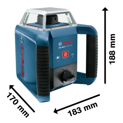 Bosch rotacioni laser GRL 400 H + LR1 + kofer Cene