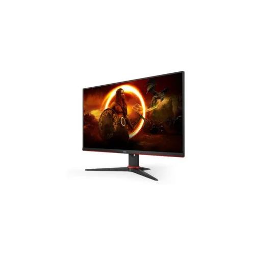  MONITOR AOC 24G2SPAE Gaming 23.8″ 1920 x 1080 Full HD (1080p) 165Hz IPS 300 cd/m2 1 ms 2xHDMI VGA VGA DP zvučnici. black-red