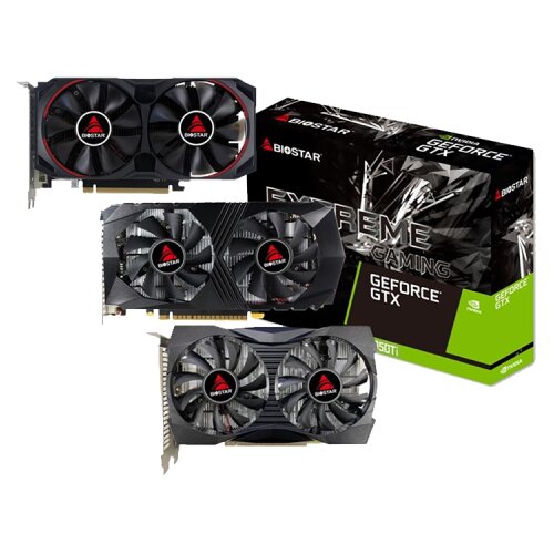 Biostar VGA GTX1050Ti-4GB, DP, HDMI, DVI Slike