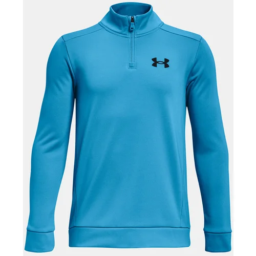 Under Armour UA Armour Fleece 1/4 Zip Pulover otroška Modra