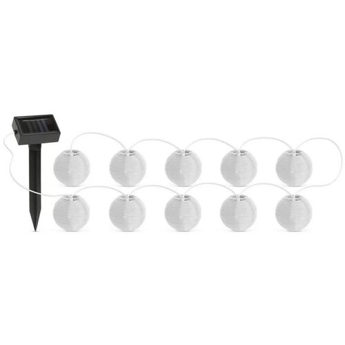  LED solarna girlanda 10xLED/1,2V 300mAh 3,7m IP44 hladno bela Cene