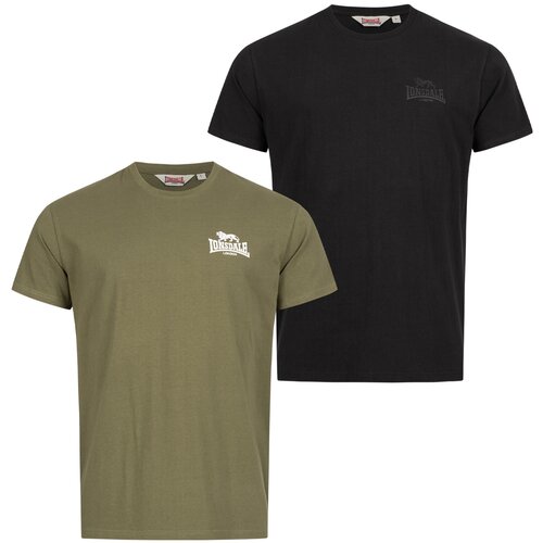 Lonsdale Men&amp;#039;s t-shirt regular fit double pack Slike