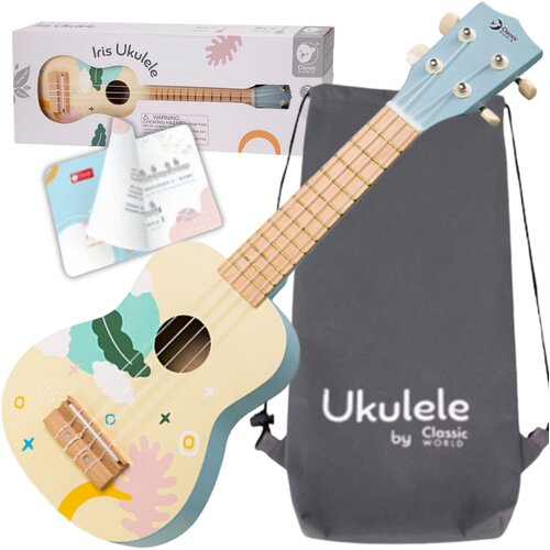 Classic World Klasična svjetska drvena ukulele gitara za djecu plava Cijene
