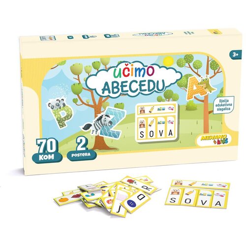 Mehano SLAGALICA UČIMO ABECEDU 27659 Slike