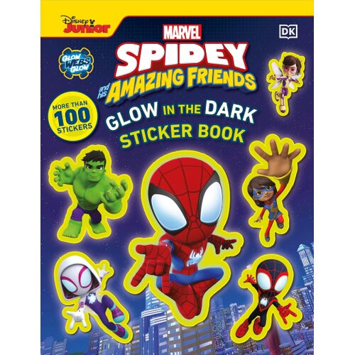 The Book Service Limited DK - Marvel Spidey and His Amazing Friends: Glow in the Dark Sticker Book Cene