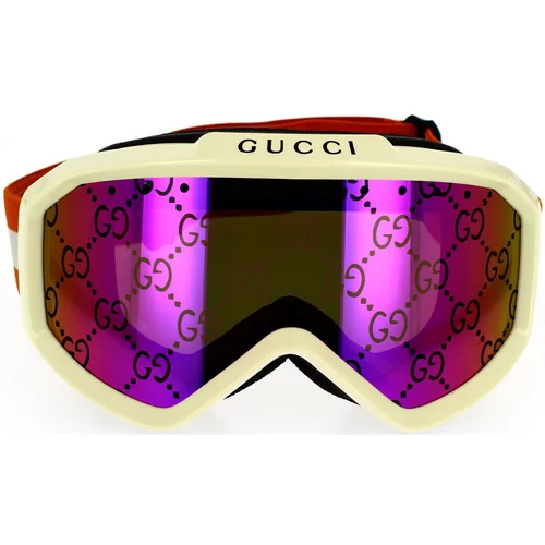 Gucci Occhiali da Sole Maschera da Sci e Snowboard GG1210S 002 Smeđa