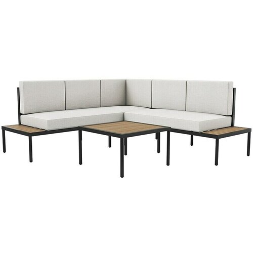 SENSUM Set lounge namje&amp;scaron;taja (3 -dij., Bež, crna) Slike