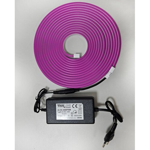  led fleksibilna traka neon LED/10W/230V 5 m IP65 ljubičasta Slike