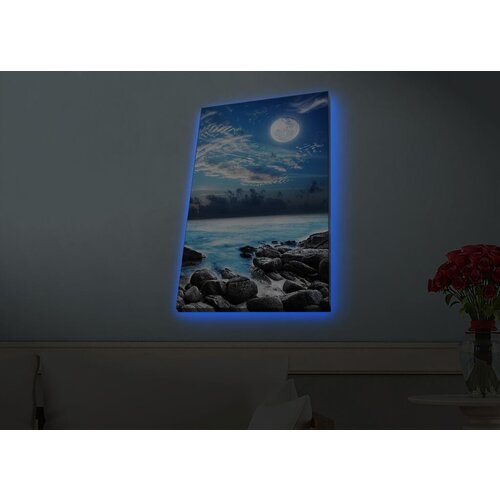Wallity Slika sa LED osvetljenjem 4570HDACT-099, 45x70 cm Cene