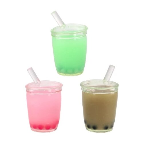 Ozzo Squeezy food, gumena igračka, bubble tea u čaši, miks Cene