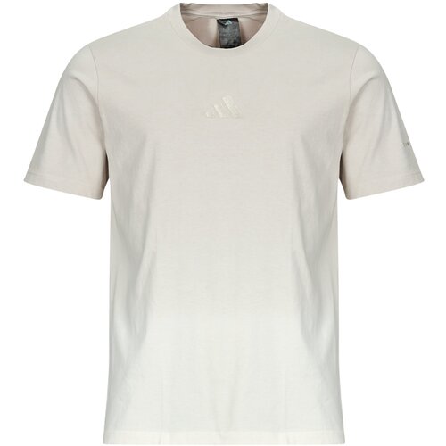 Adidas Majice s kratkimi rokavi JJ3696 Bež Slike