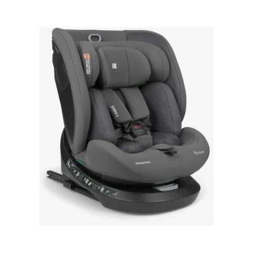 Kikka Boo Autosedi&amp;scaron;te 40-150 cm I-Hike premium I-SIZE ISOFIX Dark Grey KKB00078 Slike