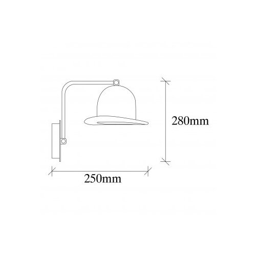 Opviq Zidna lampa E27 Max 40W, Crna Slike