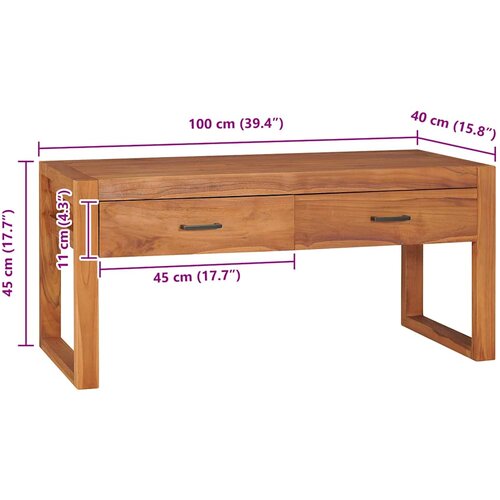  ormarić 100 x 40 x 45 cm od tikovine Slike